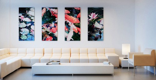 Kết quả hình ảnh cho Treo tranh nghệ thuật