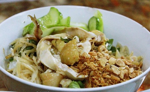 Kết quả hình ảnh cho phở gà trộn