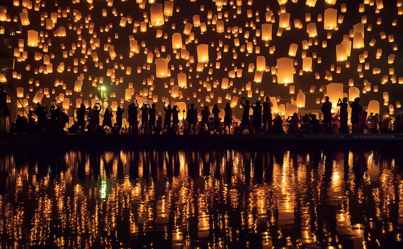 Di ngam Chiang Mai ruc sang trong le hoi Loy Krathong hinh anh 3