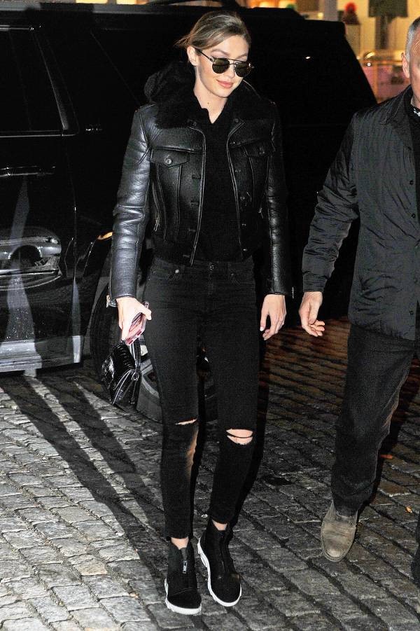 Tu do toan quan jeans lung sanh dieu cua Gigi Hadid hinh anh 6
