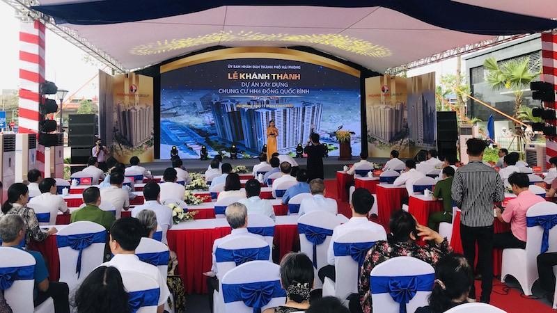 Quang cảnh buổi lễ