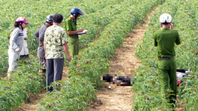 Hiện trường nơi phát hiện chàng trai mất mạng