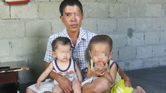 Ba bố con anh Tuấn
