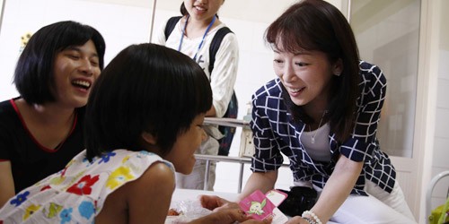 “Được nhìn các con cười, đối với tôi đã là niềm hạnh phúc”