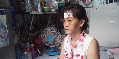 Hơn hai năm nay, gia đình bà Thảo phải sống trong cảnh nơm nớp lo sợ