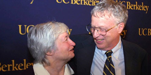 Bà Yellen và chồng - nhà kinh tế học George Akerlof