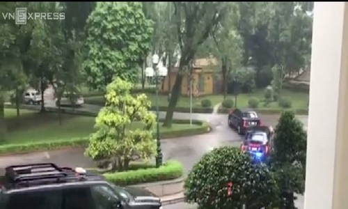 Tổng thống Mỹ Trump rời Phủ chủ tịch