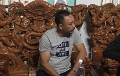 Phượng “râu” làm việc với cơ quan chức năng tại nhà riêng
