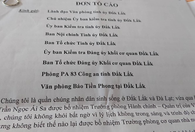 Hotgirl gội đầu thành Trưởng phòng ở Tỉnh uỷ Đắk Lắk