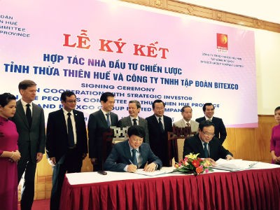 UBND tỉnh Thừa Thiên Huế ký kết hợp tác với Tập đoàn Bitexco