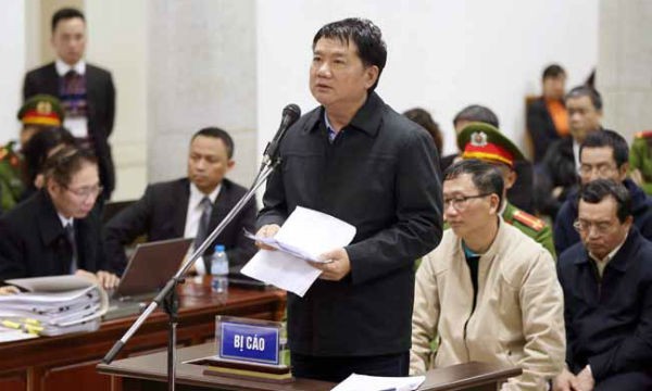 Bị cáo Đinh La Thăng