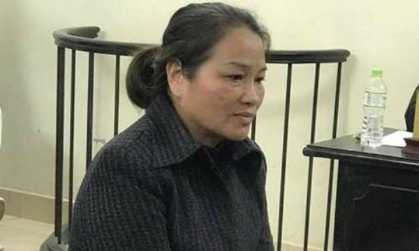 Bị cáo Nguyễn Thị Phượng. Ảnh ANTĐ