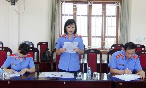 Kiểm sát hoạt động thi hành án dân sự tại Tuyên Quang (ảnh minh họa). Ảnh: Việt Hòa