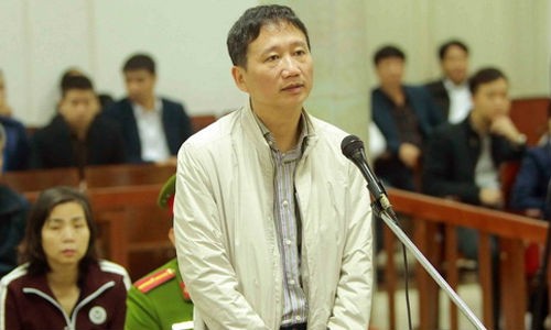 Bị cáo Trịnh Xuân Thanh