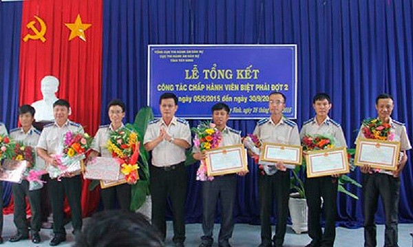 Tiếp tục tăng cường biệt phái cán bộ, chấp hành viên