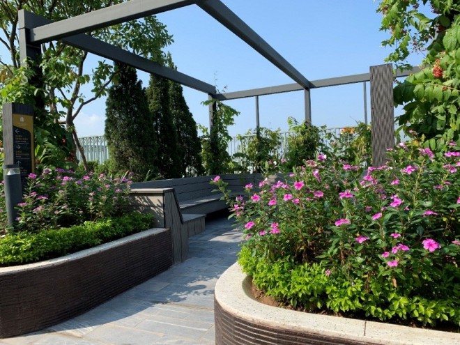 “Soi” dự án Imperia Sky Garden trước thời điểm chuẩn bị bàn giao - Ảnh 5