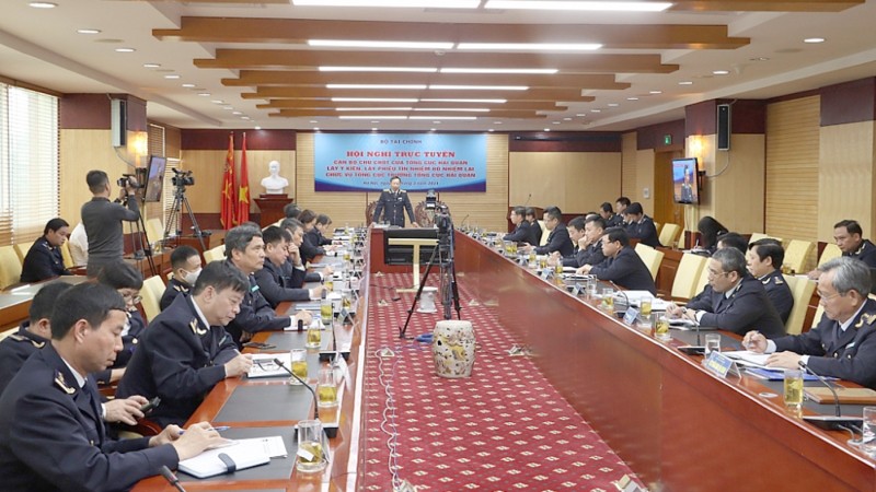 Hội nghị quán triệt toàn ngành Hải quan triển khai hai đề án trọng tâm.