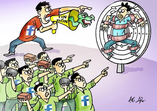 Nhiều nạn nhân bị tấn công trên mạng xã hội.
