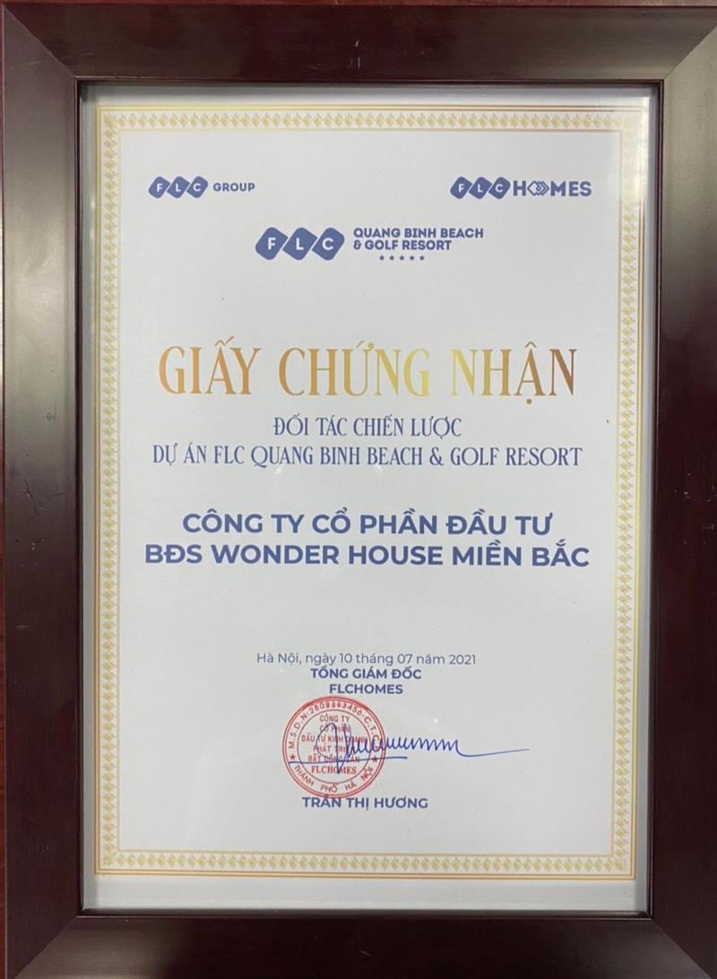 Won Homes chính thức trở thành Đối tác chiến lược phân phối dự án FLC Quảng Bình ảnh 1