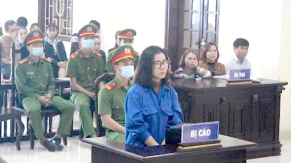 Bị cáo Nhàn tại phiên tòa sơ thẩm.