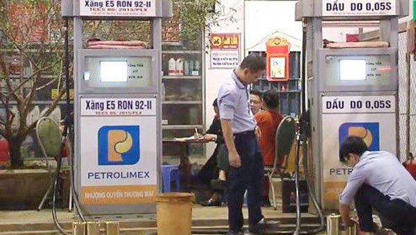 Cây xăng Bình Trinh nơi phát hiện xăng E5 không đủ hàm lượng Ethanol
