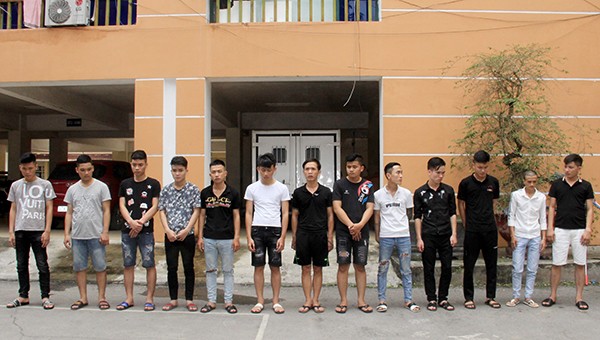 13 đối tượng trong đường dây bị bắt cùng nhiều tang vật có liên quan