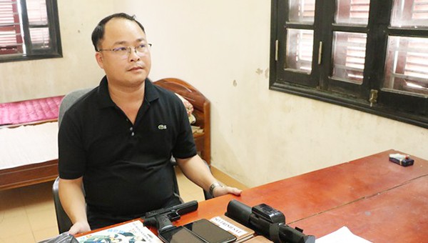 Đối tượng Lê Văn Đỉnh tại CQĐT.
