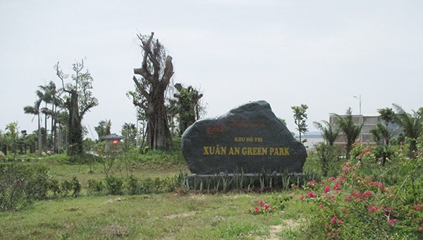 Sai phạm công tác đền bù GPMB Khu đô thị mới Xuân An, do Công ty cổ phần đầu tư và xây dựng Đông Dương Thăng Long làm chủ đầu tư.