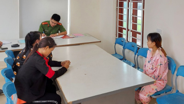 3 thai phụ tại cơ quan điều tra.