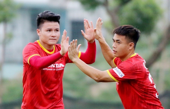 Quang Hải sẽ trở lại tập luyện cùng đội tuyển trong vài hôm tới