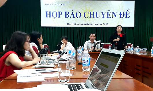 Họp báo của Bộ Tài chính về Thông tư 65/2017;TT-BTC và dự thảo Nghị định thay thế Nghị định 122/2016/NĐ-CP