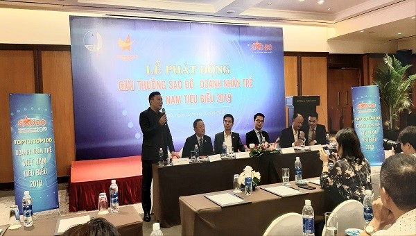 Họp báo phát động chương trình bình chọn Giải thưởng Sao Đỏ - doanh nhân trẻ Việt Nam tiêu biểu 2019