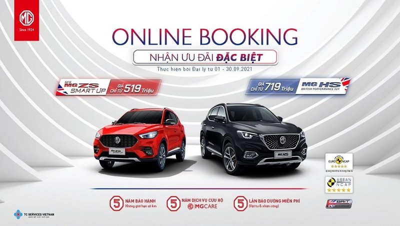MG Việt Nam triển khai chương trình “Mua hàng online - Nhân ưu đãi đặc biệt"