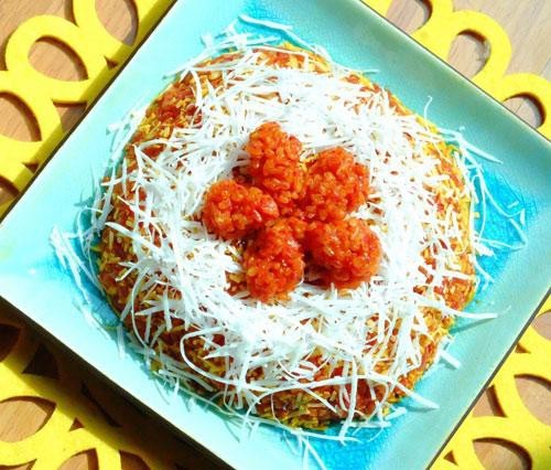 2 cách nấu xôi gấc ngon, đẹp mắt cho năm mới ảnh 2