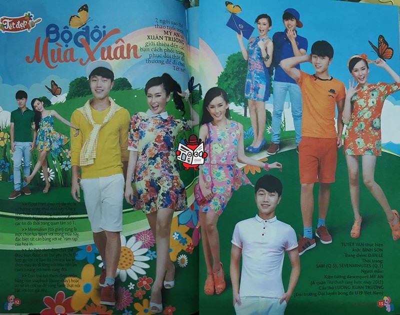 Fans phát hiện tuyển thủ Xuân Trường đã là hot boy, người mẫu từ thiếu niên - Ảnh 1. Fans phát hiện tuyển thủ Xuân Trường đã là hot boy, người mẫu từ thiếu niên - Ảnh 1.