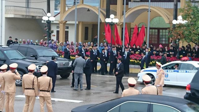 Đội an ninh Triều Tiên tới ga Đồng Đăng - 1 Đội an ninh Triều Tiên tới ga Đồng Đăng - 1