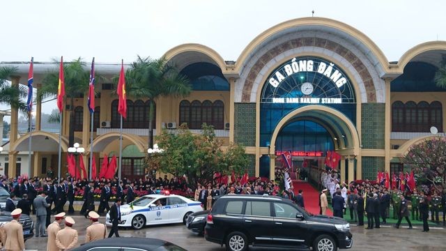 Đội an ninh Triều Tiên tới ga Đồng Đăng - 2 Đội an ninh Triều Tiên tới ga Đồng Đăng - 2