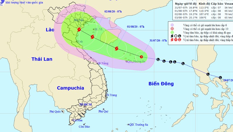 ATNĐ khả năng mạnh thành bão hướng tới Bắc Bộ, Bắc Trung Bộ