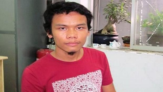Đối tượng Nguyễn Kim An lúc mới bị bắt. (Nguồn: congan.com.vn)