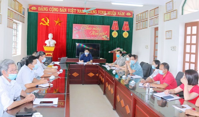 Đài Phát thanh huyện Nam Sách tổ chức họp triển khai đợt cao điểm tuyên truyền về bầu cử.