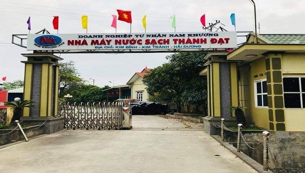 Nhà máy nước sạch Thành Đạt