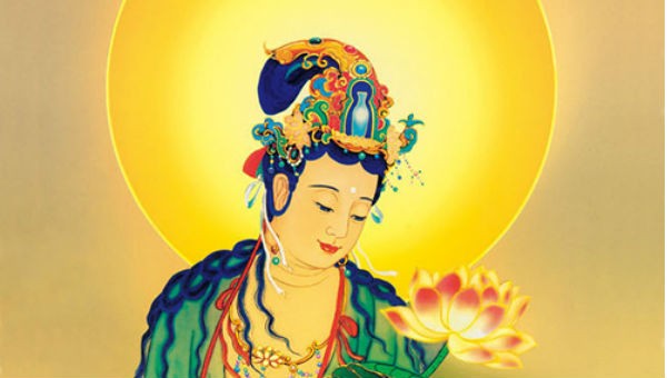 Đại Thế Chí Bồ Tát đem ánh sáng trí tuệ cứu vớt chúng sanh mười phương