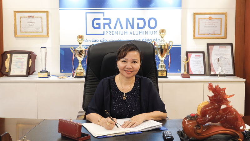 Bà Lê Ánh Tuyết, Phó Chủ tịch HĐQT Nhôm Đô Thành