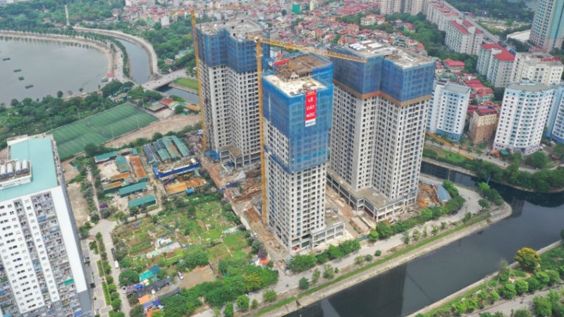 Khu tái định cư X2 Đại Kim đã được giải phóng mặt bằng nhưng vẫn chưa giải quyết xong tố cáo liên quan đến bồi thường, đền bù.