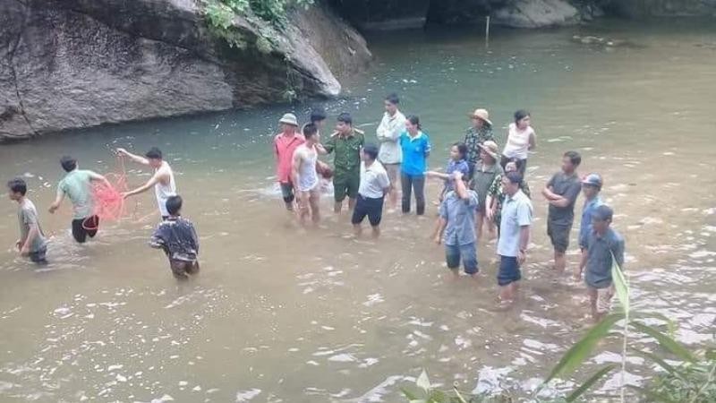 Hiện trường vụ nam thanh niên Lào Cai đuối nước khi tắm thác