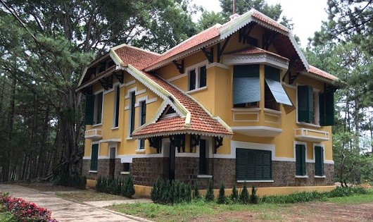 Biệt thự ngoài Dinh I được nâng cấp lại năm 2016.