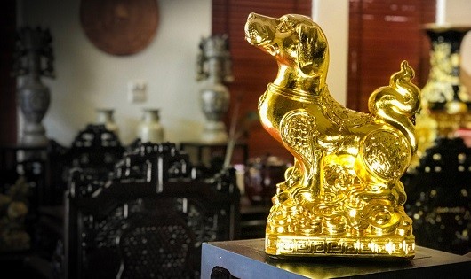 Kỳ linh “đầu khuyển mình nghê” năm Mậu Tuất