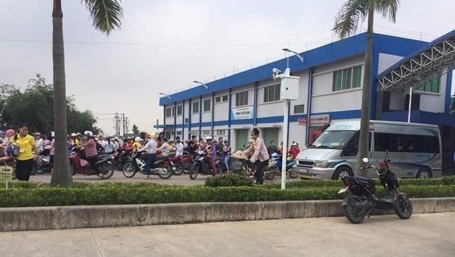 Hàng chục công nhân bị ngộ độc khí tại Nam Định