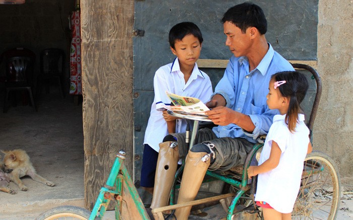 Bom mìn tồn sót ở Việt Nam đã làm hơn 40 nghìn người bị chết, 60 nghìn người bị thương, trong đó phần lớn là người lao động chính trong gia đình và trẻ em (ảnh minh họa).