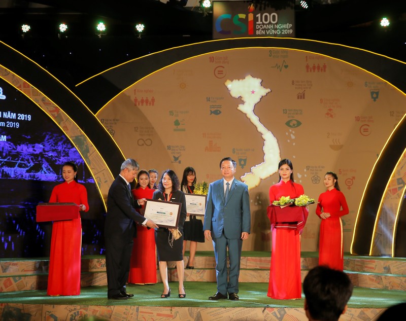 HEINEKEN Việt Nam được vinh danh Doanh nghiệp Phát triển bền vững 2019
